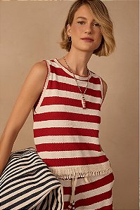 REGATA  TRICOT LISTRADO