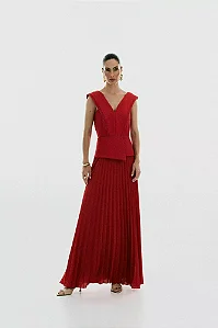 VESTIDO MADRI VERMELHO