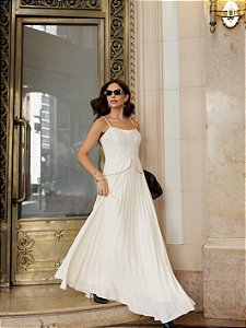 VESTIDO CHARLOTTE MARFIM