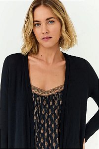 CARDIGAN PRETO