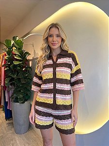 CONJUNTO SUNSET MARROM