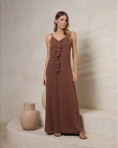 VESTIDO CAPRI CACAU