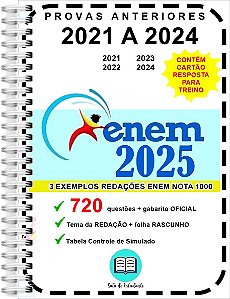 Enem Provas 2021 a 2024 Gabarito Oficial