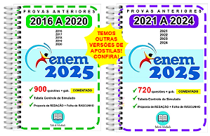 Enem Provas 2016 a 2024 Gabarito Comentado