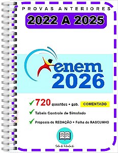 Enem Provas 2022 a 2025 Gabarito Comentado