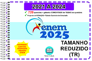 Enem TR Provas 2021 a 2024 Gabarito Comentado
