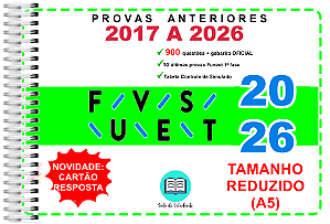 Fuvest TR 1ª Fase Provas 2017 a 2026 Gabarito Oficial