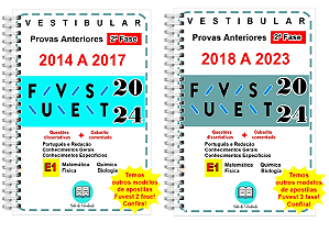 Fuvest 2ª Fase EXATAS Provas Anteriores 2014 a 2023 + gabarito COMENTADO