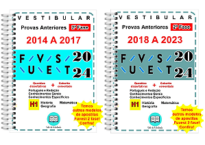 Fuvest 2ª Fase HUMANAS Provas Anteriores 2014 a 2023 + gabarito COMENTADO