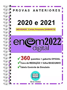 Enem Digital 2020 E 2021 + Gabarito Oficial