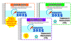 Enem TR Provas 2009 a 2024 Gabarito Comentado