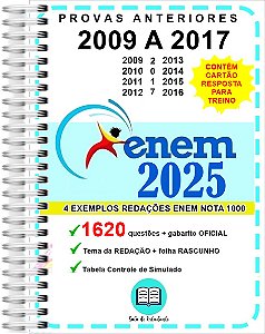 Enem Provas 2009 A 2017 Gabarito Oficial