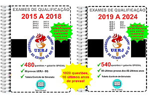 Uerj Provas 2015 A 2024 + Gabarito Oficial