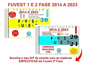 Tr Fuvest 1 E 2 Fase 2014 A 2023 Bio + Gabarito Comentado