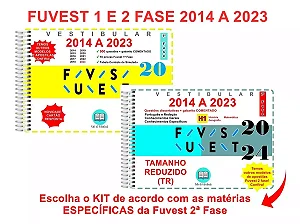 Tr Fuvest 1 E 2 Fase 2014 A 2023 Humanas +gabarito Comentado