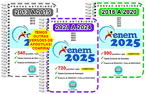 Enem Provas 2013 a 2024 Gabarito Comentado