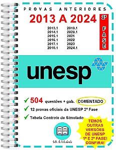 Unesp 2 Fase Provas 2013 A 2024 Gabarito Comentado