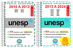 Unesp 2 Fase Provas 2010 A 2024 Gabarito Comentado