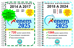 Enem Provas 2014 a 2024 Gabarito OFICIAL