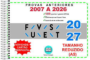 Fuvest TR 1ª Fase Provas 2007 a 2026 Gabarito Oficial