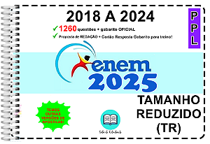 Enem PPL TR Provas 2018 a 2024 Gabarito Oficial