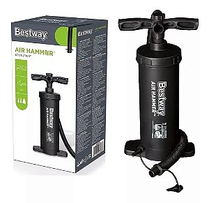 BOMBA DE AR P/ INFLAVEIS 37CM AIR HAMMER