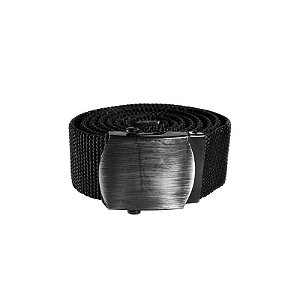 CINTO TÁTICO MILITAR RESGATE MILITARIA LISO PRETO