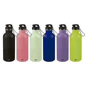 GARRAFA AÇO INOX 750ML WATER TO GO TRENDY MOR (cores diversas)