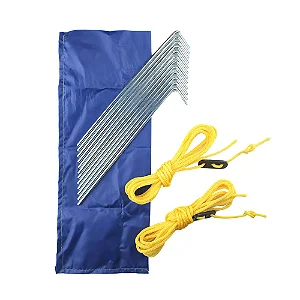 CONJUNTO ESTACAS P/ BARRACA CAMP KIT NAUTIKA