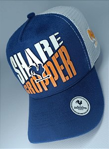 BONÉ SHARECROPPER “GALO” AZUL C/ BRANCO