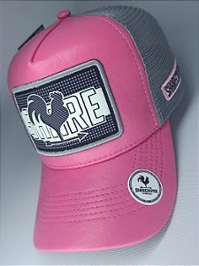 BONÉ FEMININO “GALO” ROSA