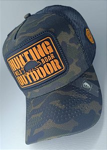 BONÉ “HUNTING WILD BOAR OUTDOOR”