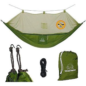 REDE GUEPARDO AMAZON CASAL C/ MOSQUITEIRO 150KG VERDE