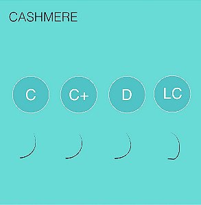 Cílios 0.06mm Cashmere