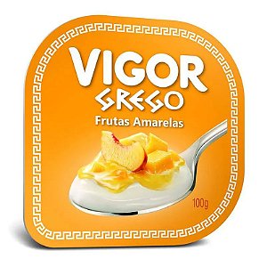 Iogurte Vigor Grego Frutas Amarelas 100g