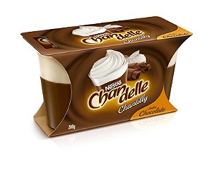 Sobremesa Nestlé Chandelle Chocolate com Chantilly 200g