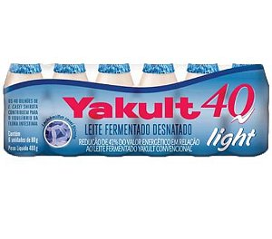 Leite Fermentado Yakult 40 light 6x80g