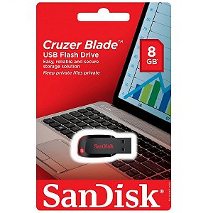 Pen Drive 8Gb SanDisk Cruzer Blade