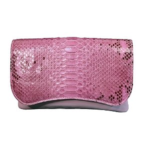 Bolsa /Clutch Letícia Tampa Python