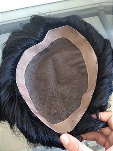 PRÓTESE CAPILAR MASCULINA  CABELO HUMANO DALILA HAIR