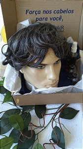 PRÓTESE CAPILAR MASCULINA EM LACE CABELO HUMANO DALILA HAIR