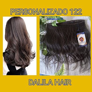 CABELO TECIDO BRASILEIRO 35CM PERSONALIZADO 122