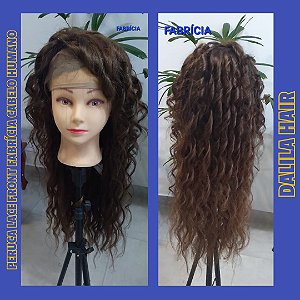 PERUCA FABRÍCIA FRONT LACE DE CABELO HUMANO