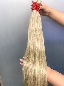 CABELO HUMANO VIETNAMITA LOIRO MESCLADO DE 65CM