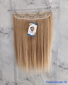 APLIQUE PERSONALIZADO 08 TIC TAC CABELO HUMANO