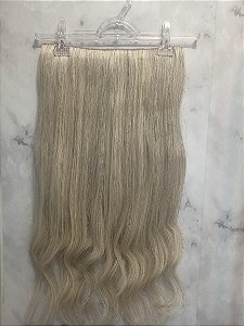 MEGA HAIR LOIRO CLARO PEROLADO CABELO HUMANO VIETNAMITA