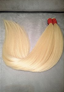 CABELO HUMANO VIETNAMITA LOIRO CLARÍSSIMO 65CM