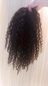 Protese topo capilar feminina Bianca de Cabelos Humanos cacheado