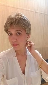 PERUCA IVETE CABELO FIBRA GRISALHA CABELO CURTO ONDULADO