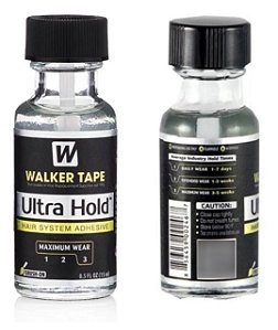 Cola ultra hold 15 ml com pincel capilar peruca protese capilar